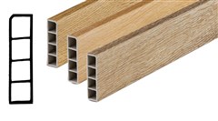 EGIBI Vinyl podlaha Soklová lišta SPC RIGID d.2m, v.50/12mm EF system GOLDEN
